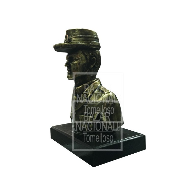 Busto Guardia Civil con Gorra 23 cm.