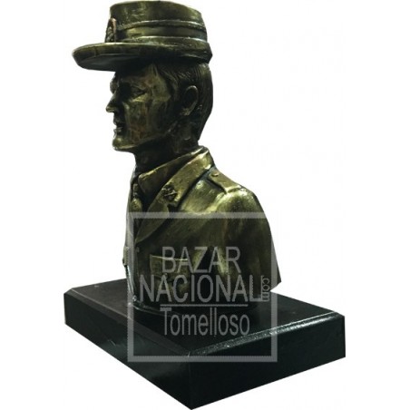 Busto Guardia Civil con Gorra 23 cm.