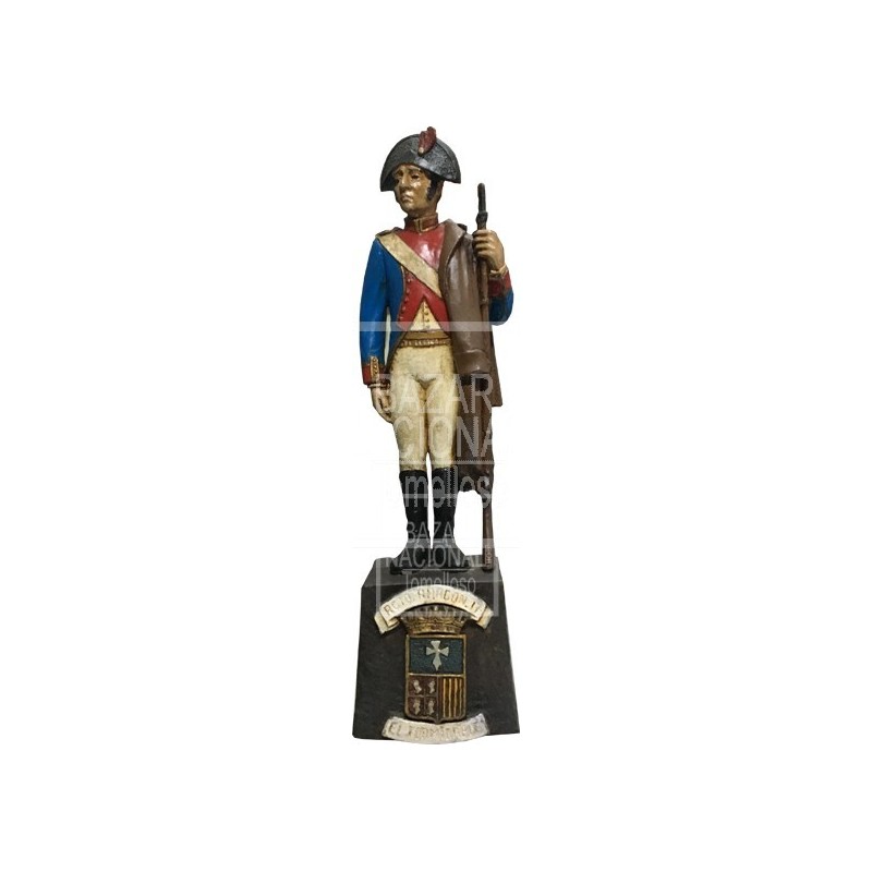 Figura Militar Regimiento de Aragón 45 cm.