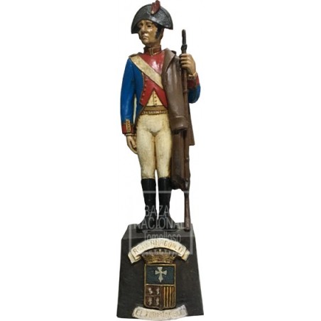 Figura Militar Regimiento de Aragón 45 cm.