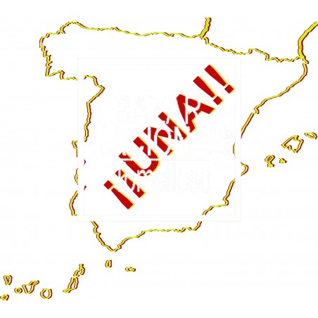 Camiseta Gris Mapa de España UNA