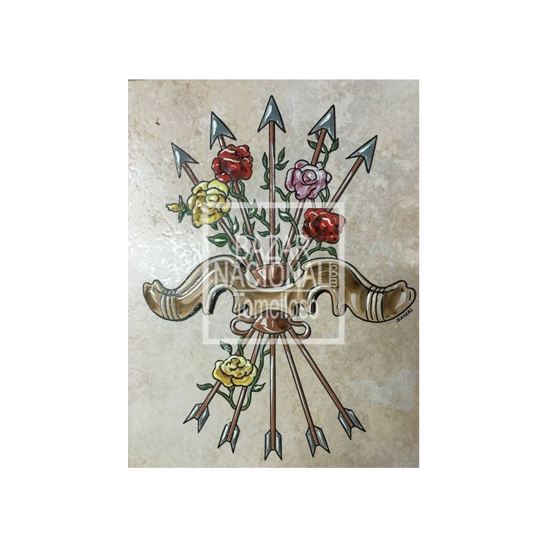 Cerámica Cinco Flechas Relieve