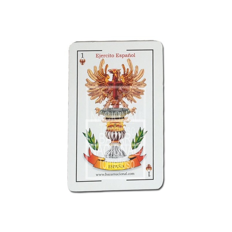 Naipes Ejércitos Españoles