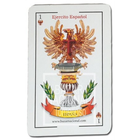 Naipes Ejércitos Españoles