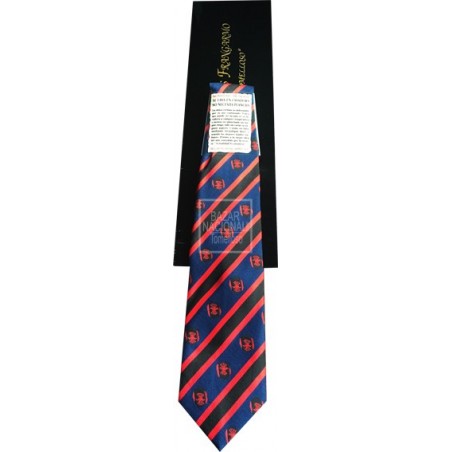 Corbata Azul Marino Cinco Flechas