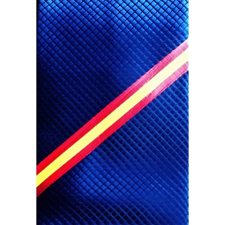 Corbata Azul Marino Bandera de España