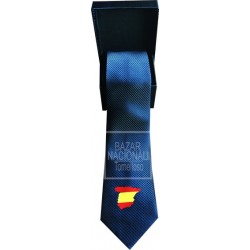 Corbata Azul Marino Mapa de España 2