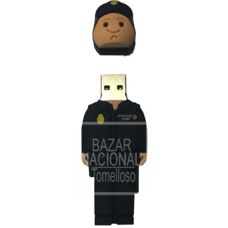 Pendrive 8 GB Policía Nacional