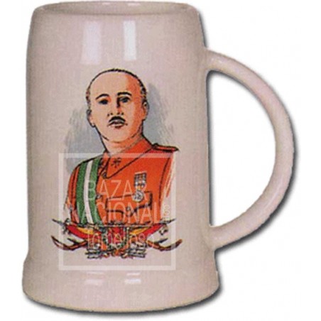 Jarra Francisco Franco Doble Imagen