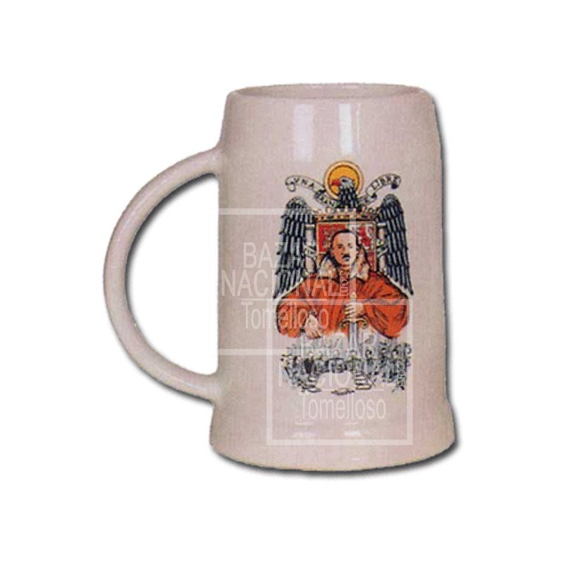 Jarra Francisco Franco Doble Imagen