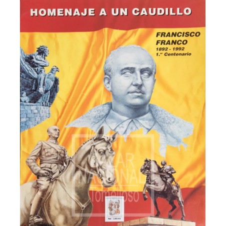 Carpeta Homenaje a Francisco Franco