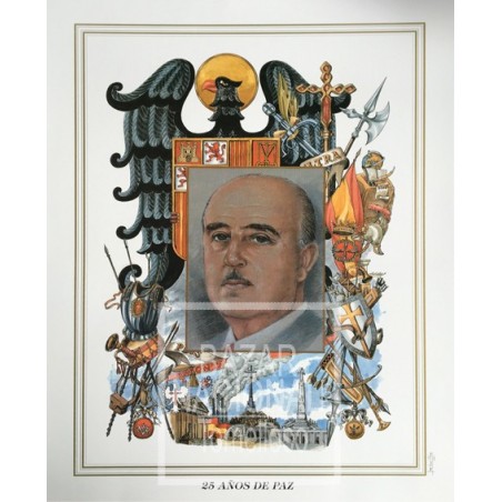 Carpeta Homenaje a Francisco Franco