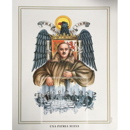 Carpeta Homenaje a Francisco Franco