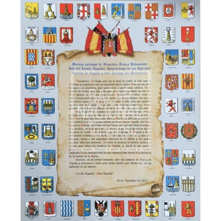Carpeta Homenaje a Francisco Franco