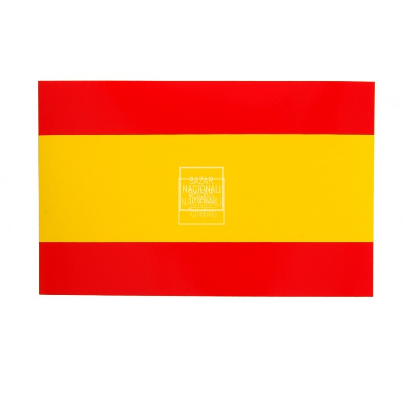 Adhesivo Bandera España Anónima