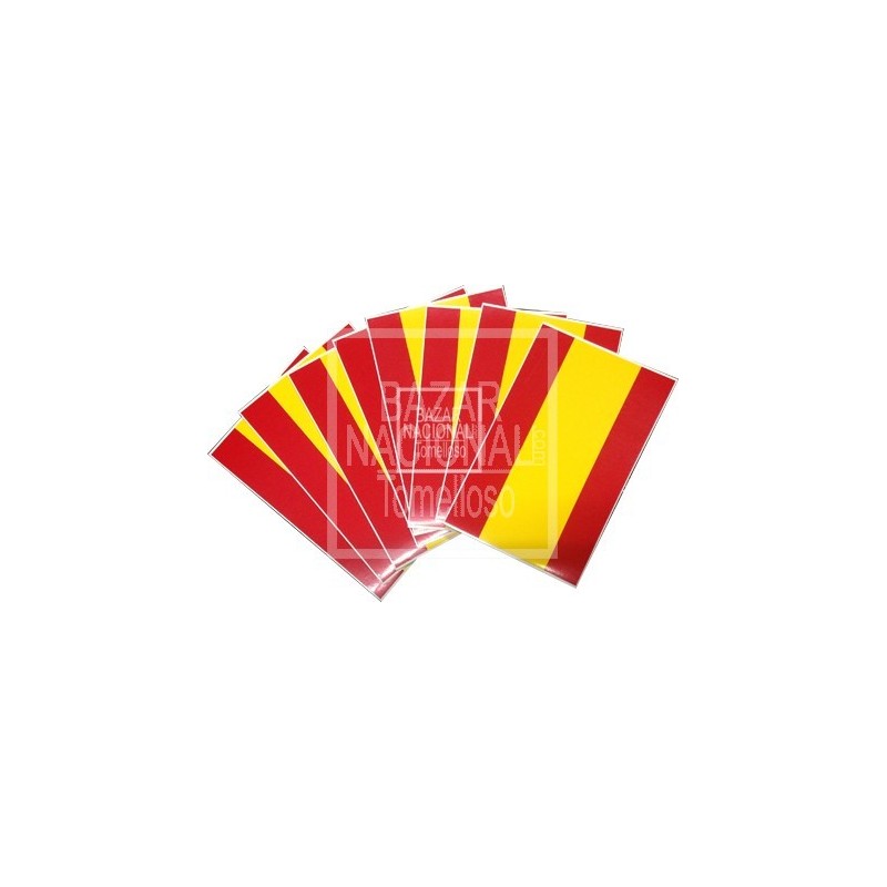 Adhesivo Bandera España Anónima