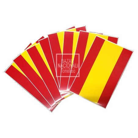 Adhesivo Bandera España Anónima