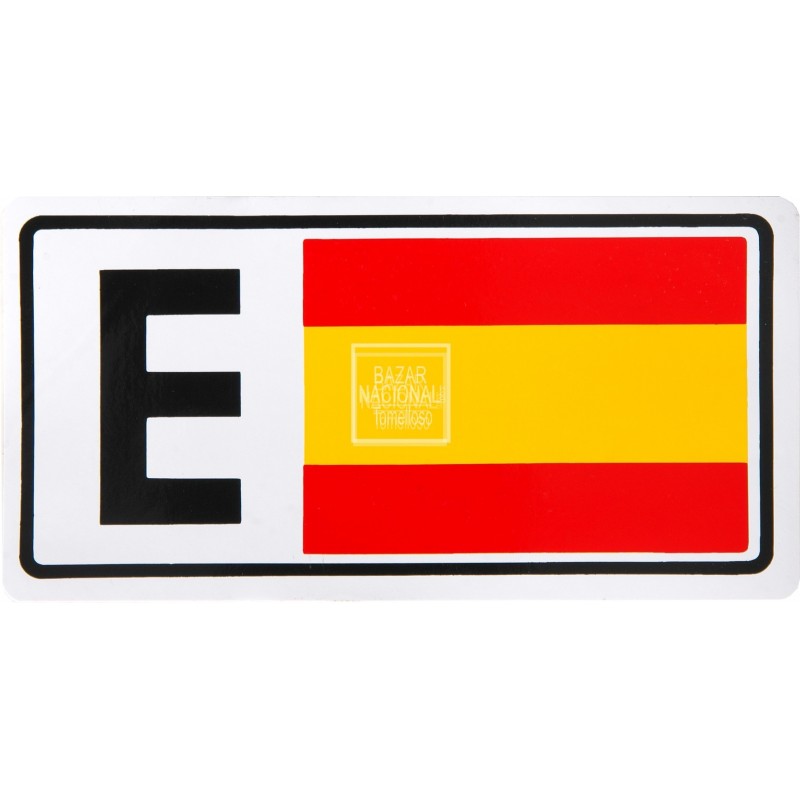 Adhesivos Bandera "E"